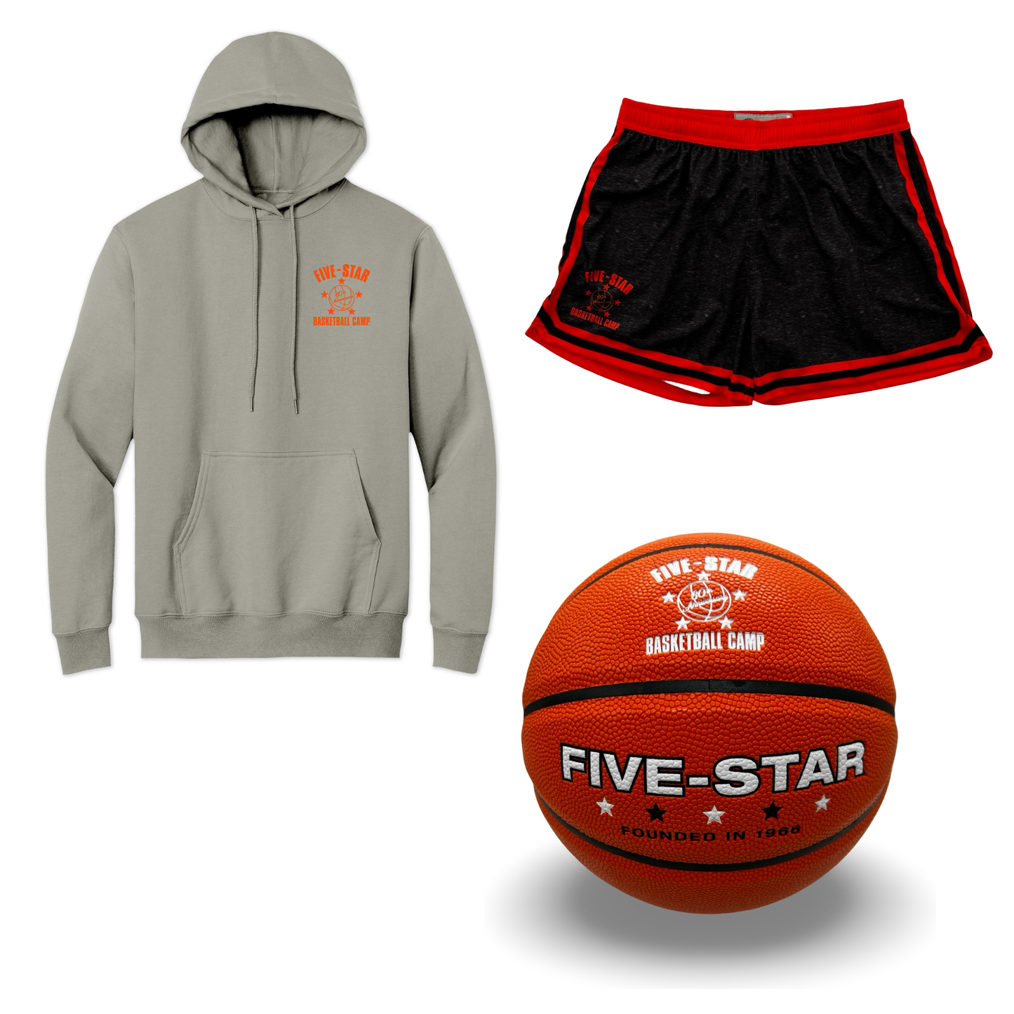 Gold Bundle: Hoody + Women's Short + Basketball