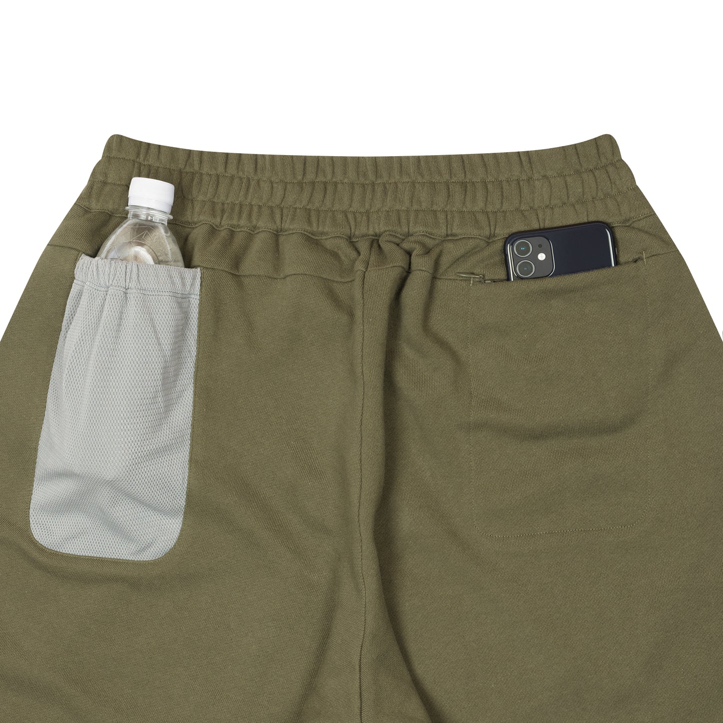 Bobbito x ballaholic 1990/2023 Hybrid Sweat Shorts (olive/olive)