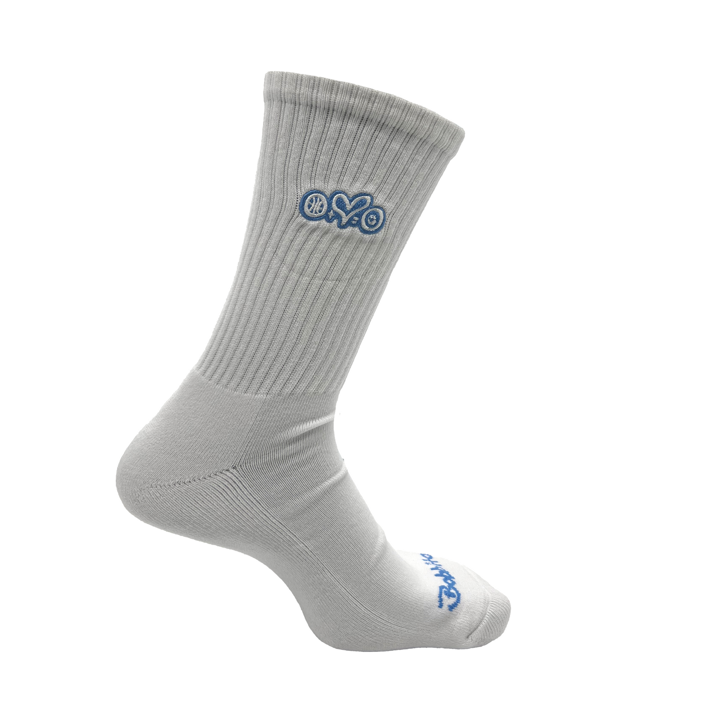 B-Ball Love Joy Crew Sock Right Side