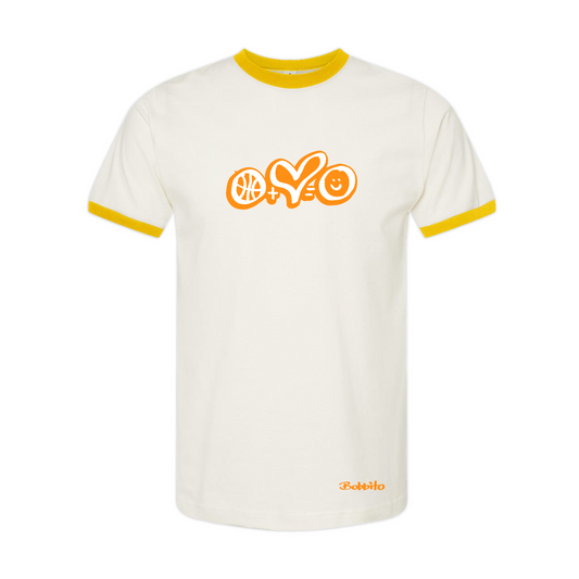 B-Ball Love Joy Ringer Tee Front