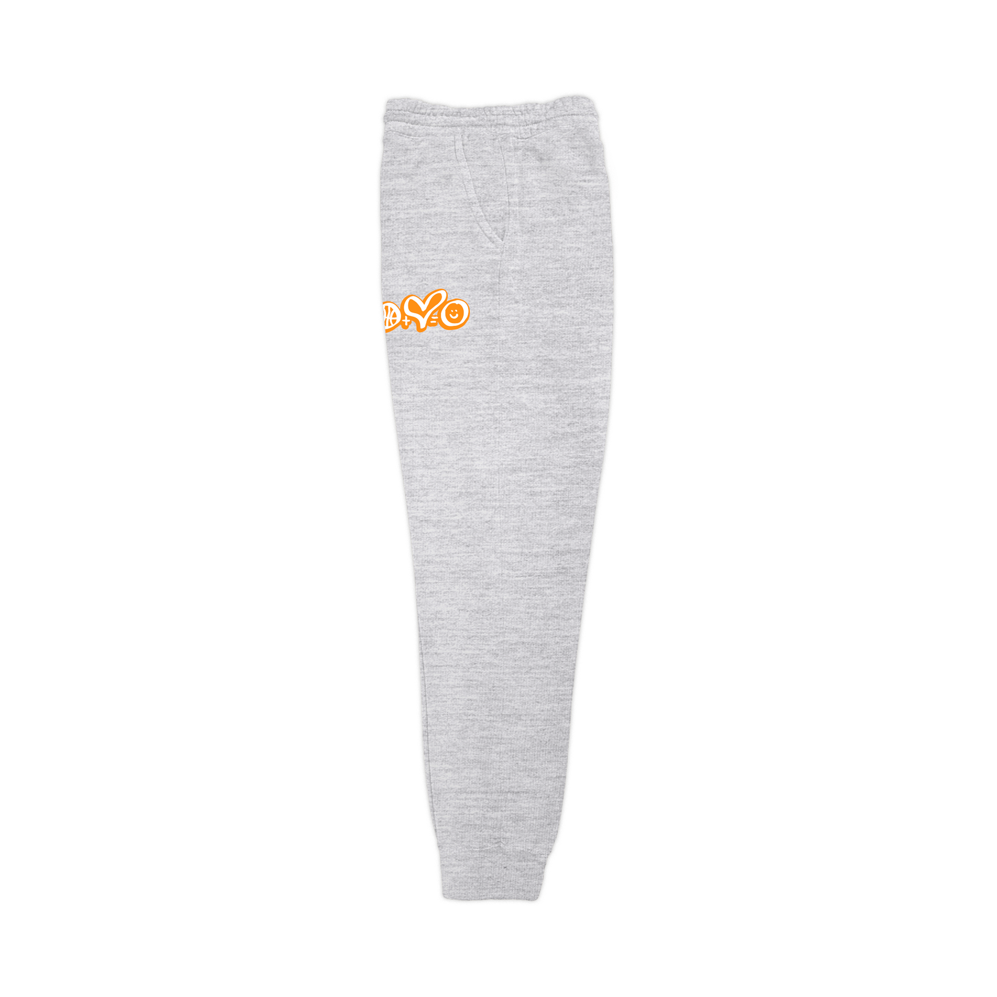 B-Ball Love Joy Sweatpant in Grey Heather Left Side
