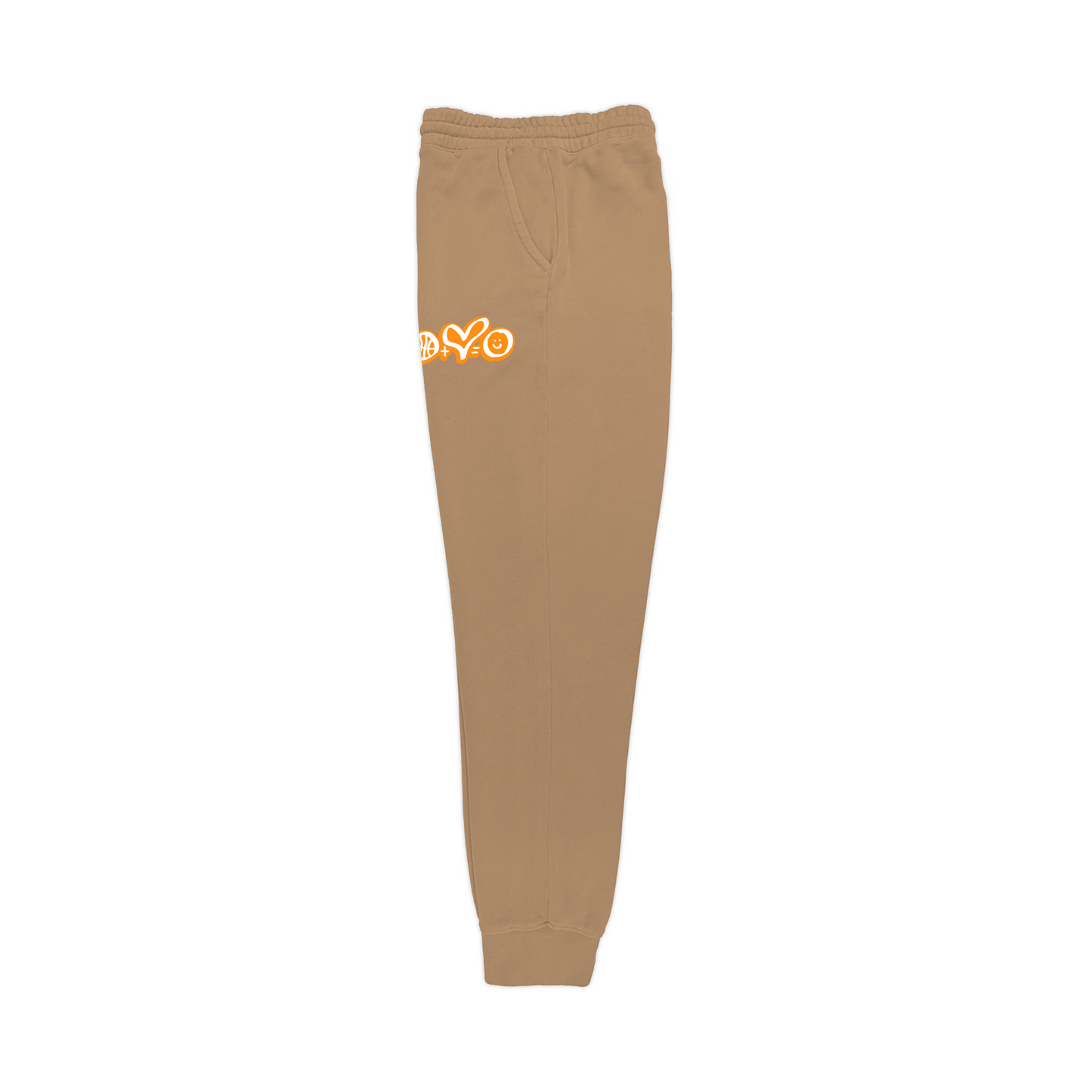B-Ball Love Joy Sweatpant (Sandstone) Left Side