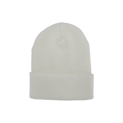 Bobbito Signature Beanie (White/Orange) Back