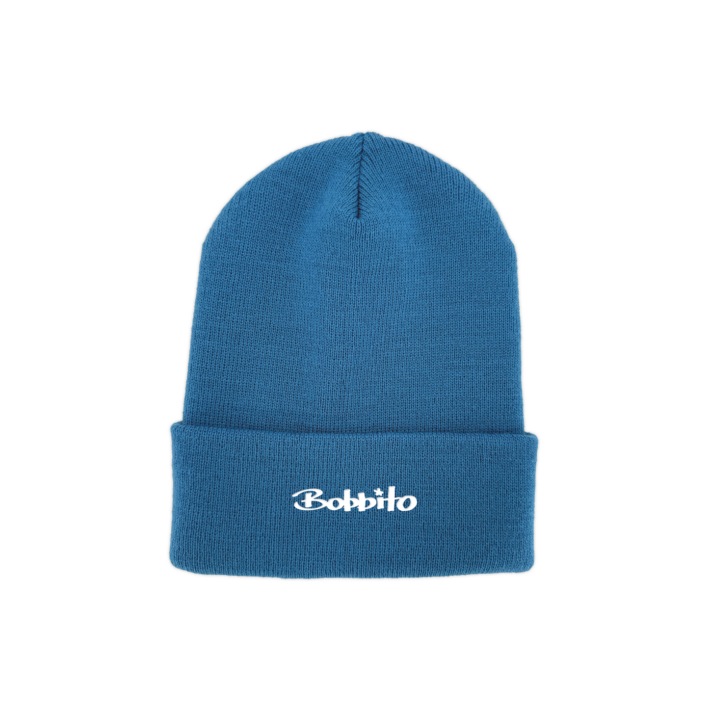 Bobbito Signature Beanie (Carolina/White) Front