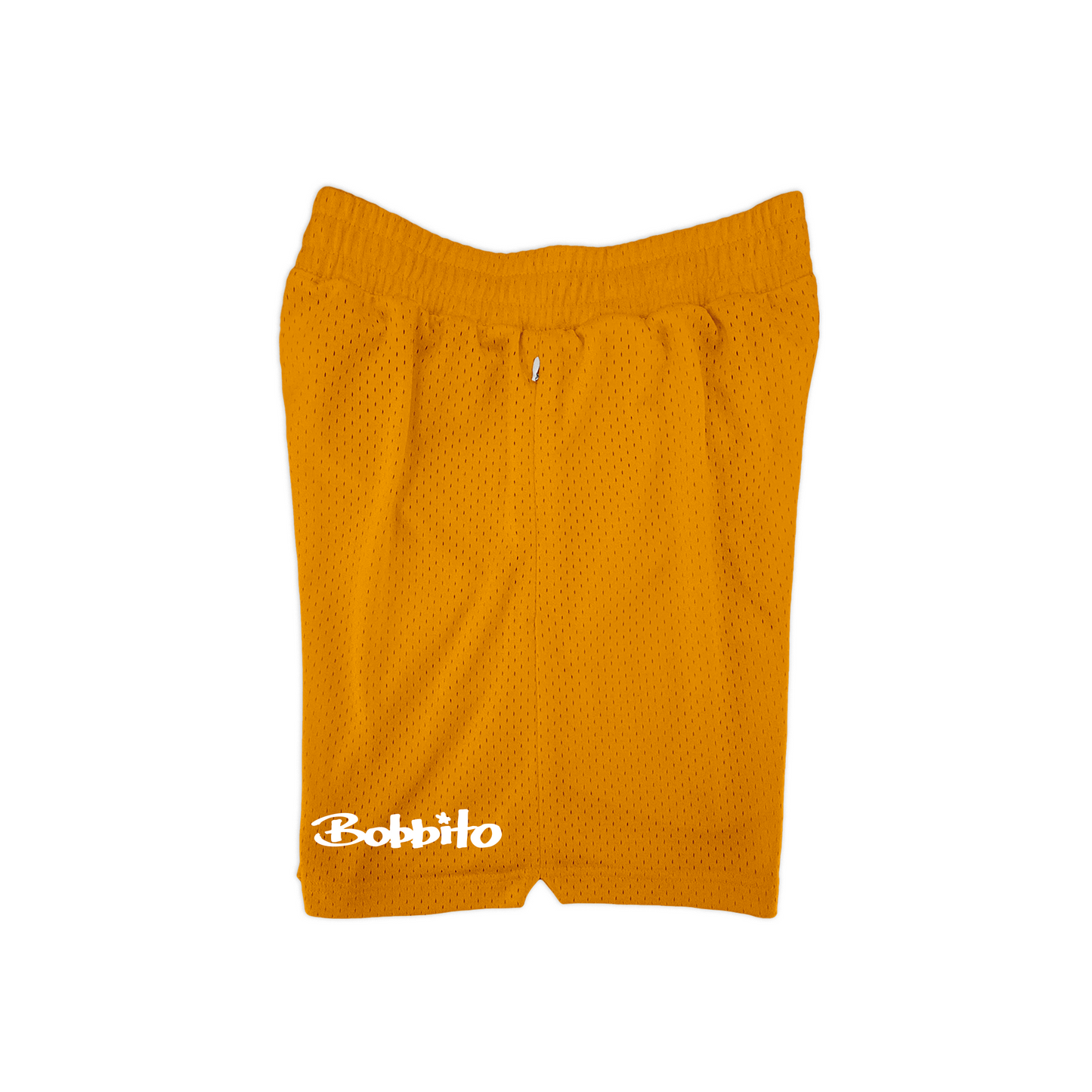 Bobbito Signature Mesh Short (Orange/White) Left Side
