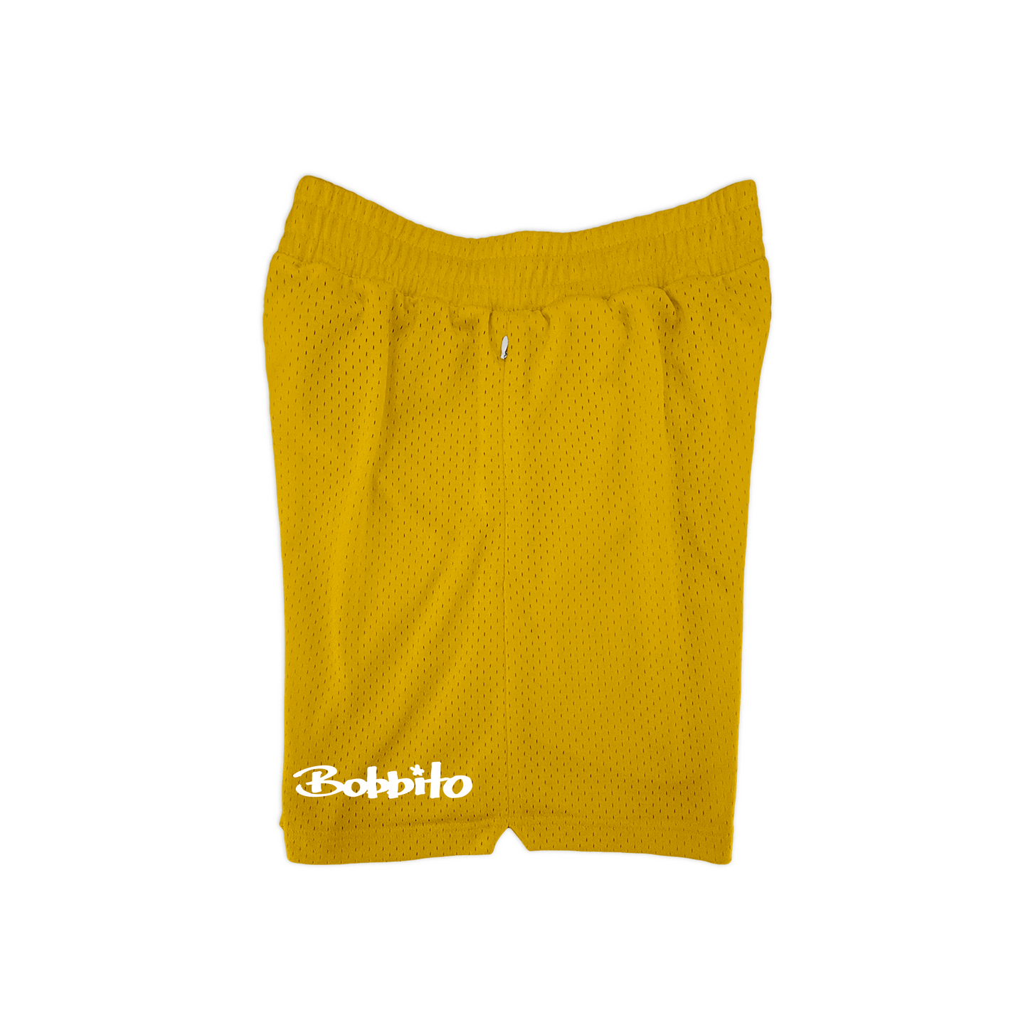 Bobbito Signature Mesh Short (Gold/White) Left Side