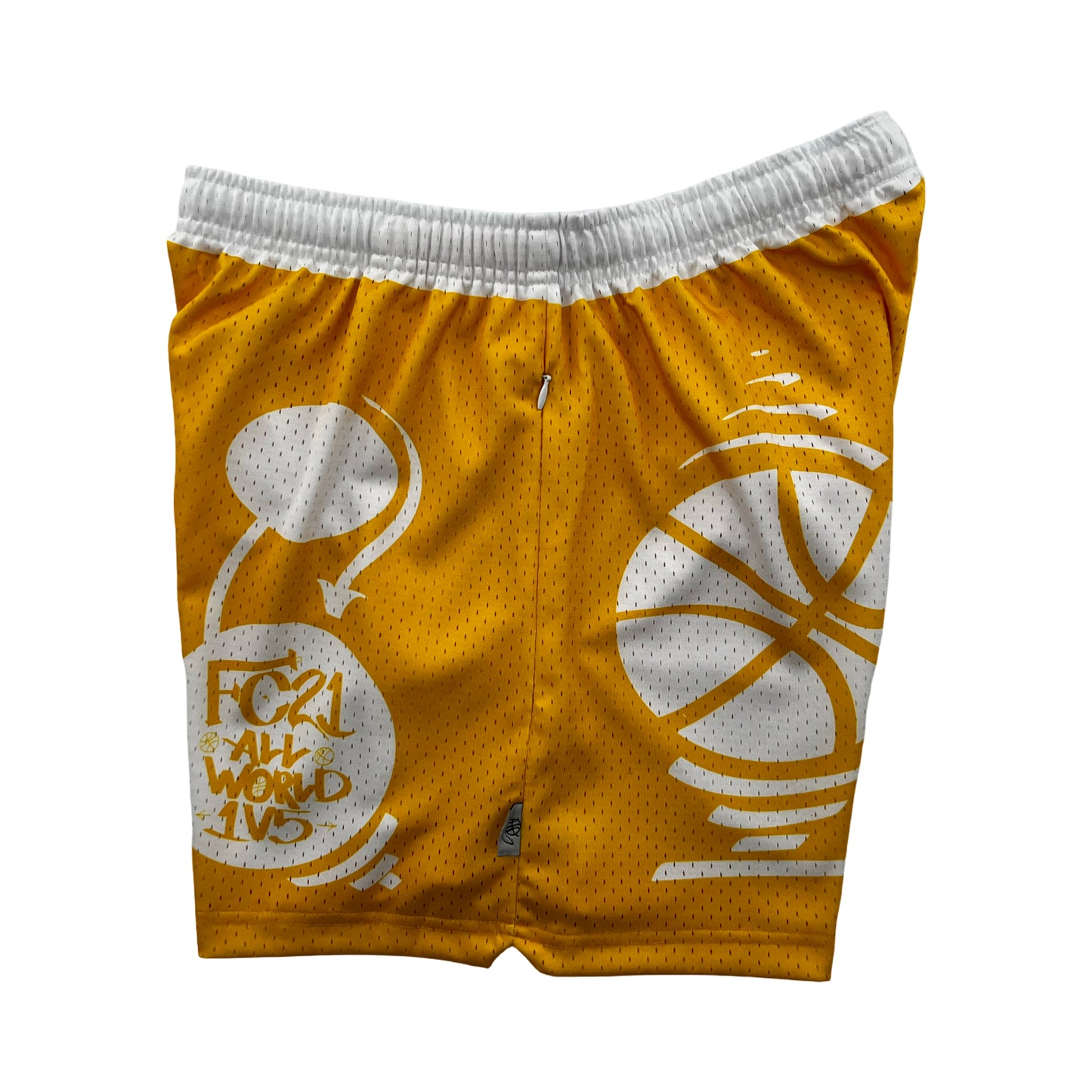Full Court 21 Women's Gold/White Short Left Side