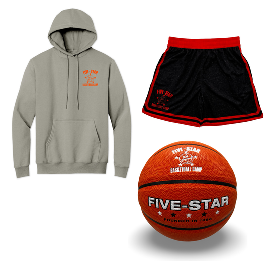 Gold Bundle: Hoodie + Men's Short + Basketball