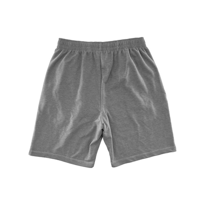 Shirts & Skins Basketball Hoop Icons Sweat Shorts in Grey Heather Back