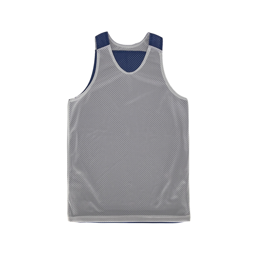 Shirts & Skins Basketball Hoop Icons Prospect Reversible Jersey (White/Royal) Front