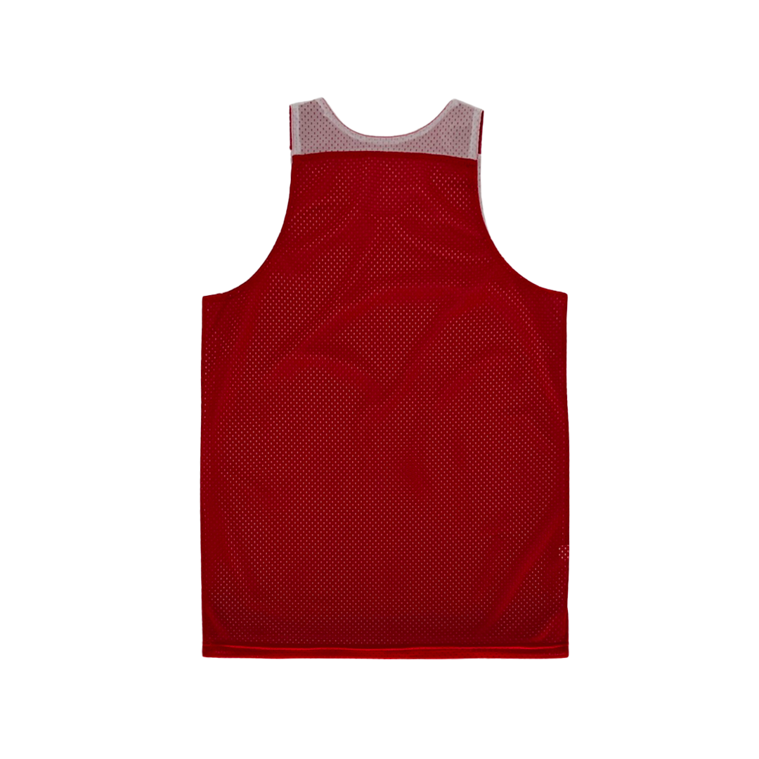 Shirts & Skins Basketball Hoop Icons Prospect Reversible Jersey (Scarlet/White) Back