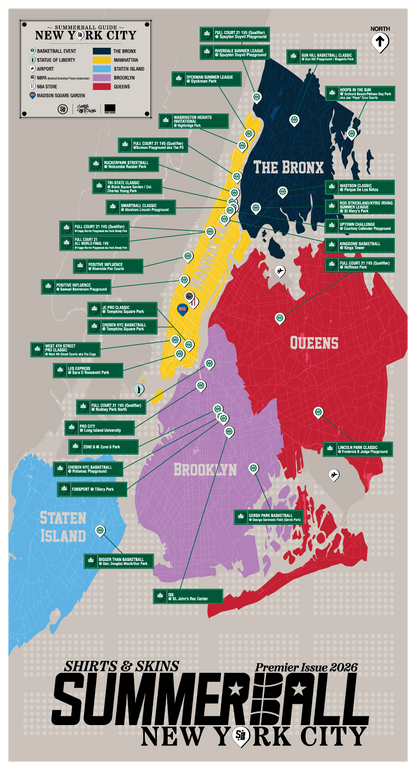Summerball NYC 2026 Map