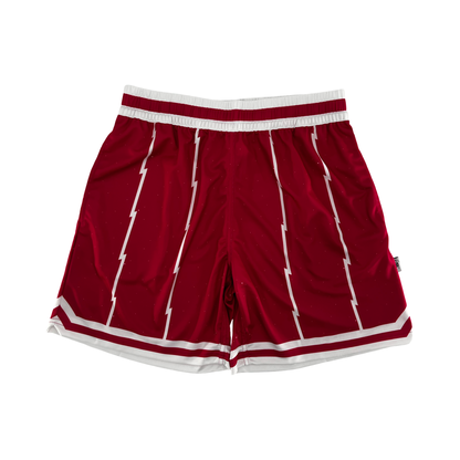 Shirts & Skins Raptors Space Short (Fuchsia/White) Front
