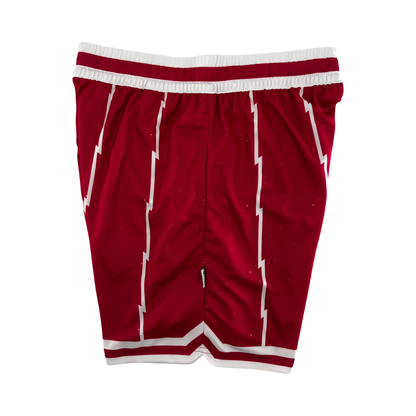Shirts & Skins Raptors Space Short (Fuchsia/White) Left Side