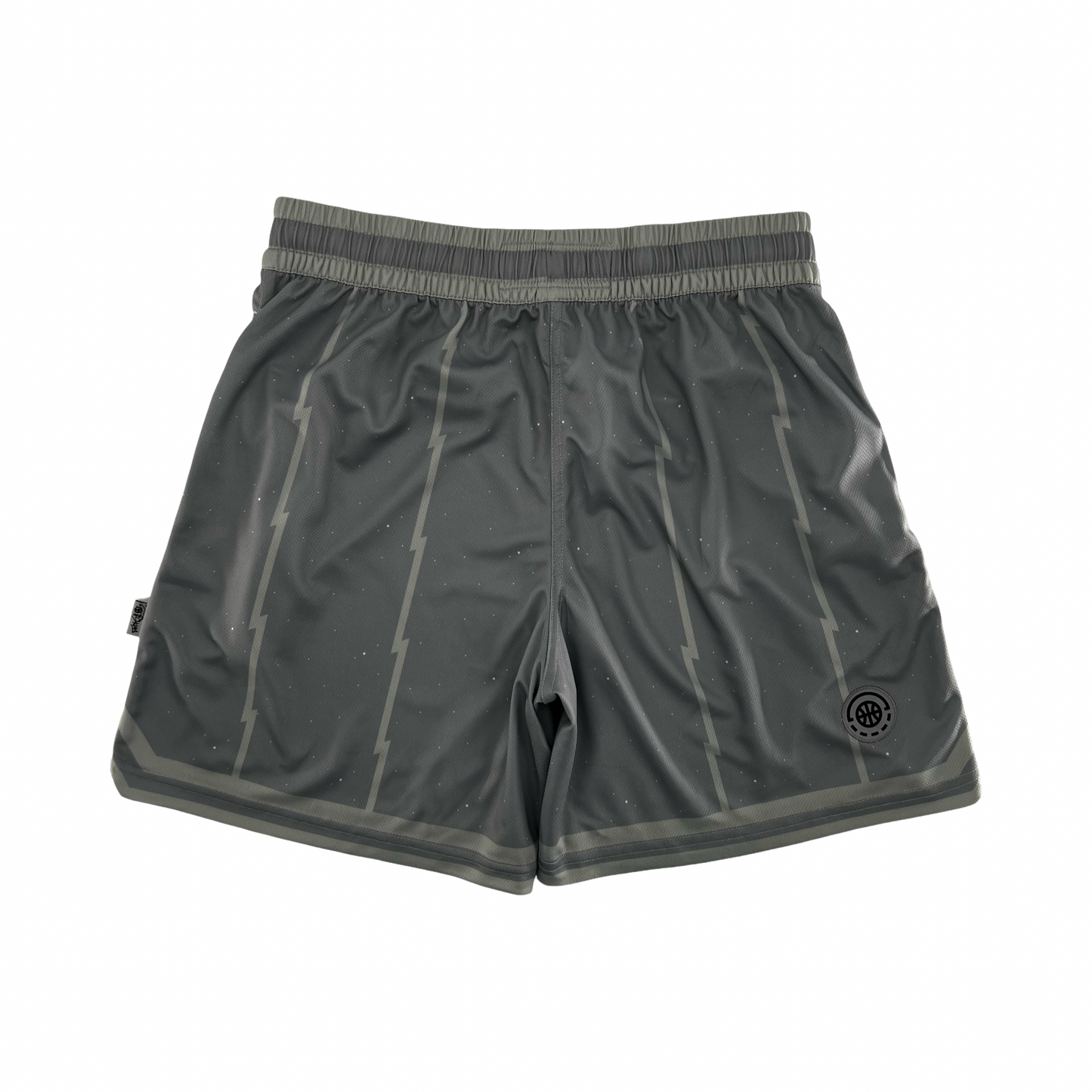 Shirts & Skins Raptors Space Short (Grey/Light Grey) Back