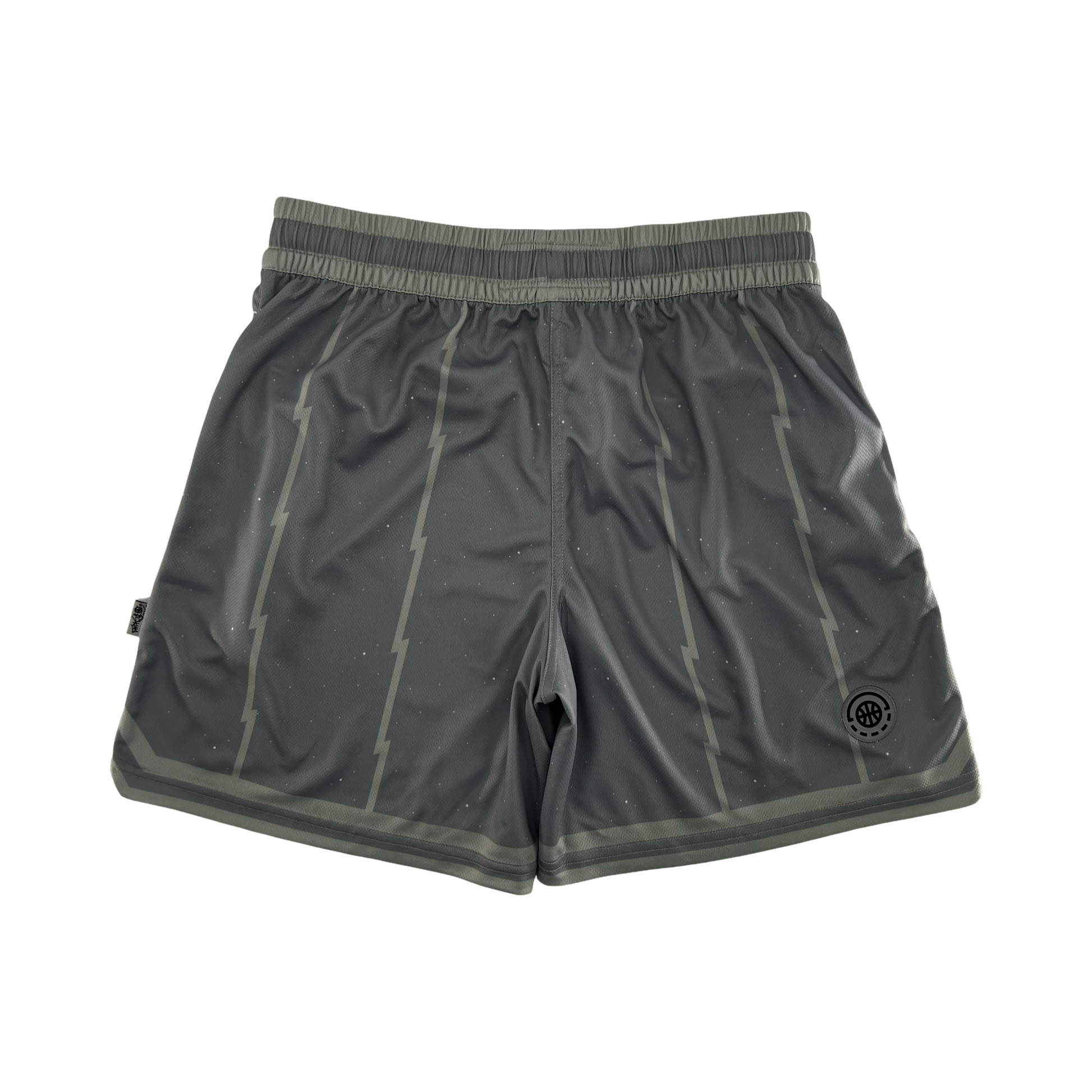 Shirts & Skins Raptors Space Short (Grey/Light Grey) Back
