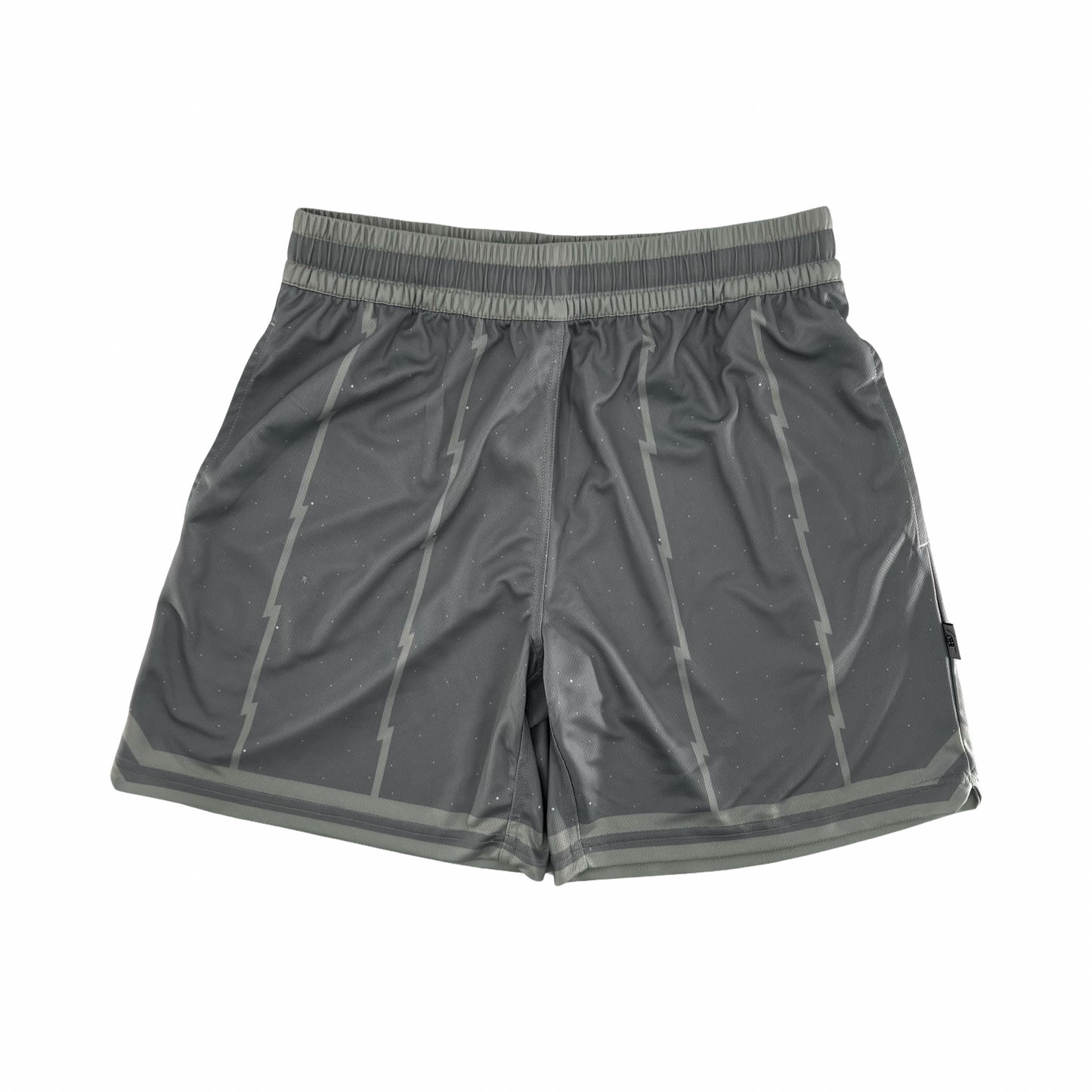 Shirts & Skins Raptors Space Short (Grey/Light Grey) Front