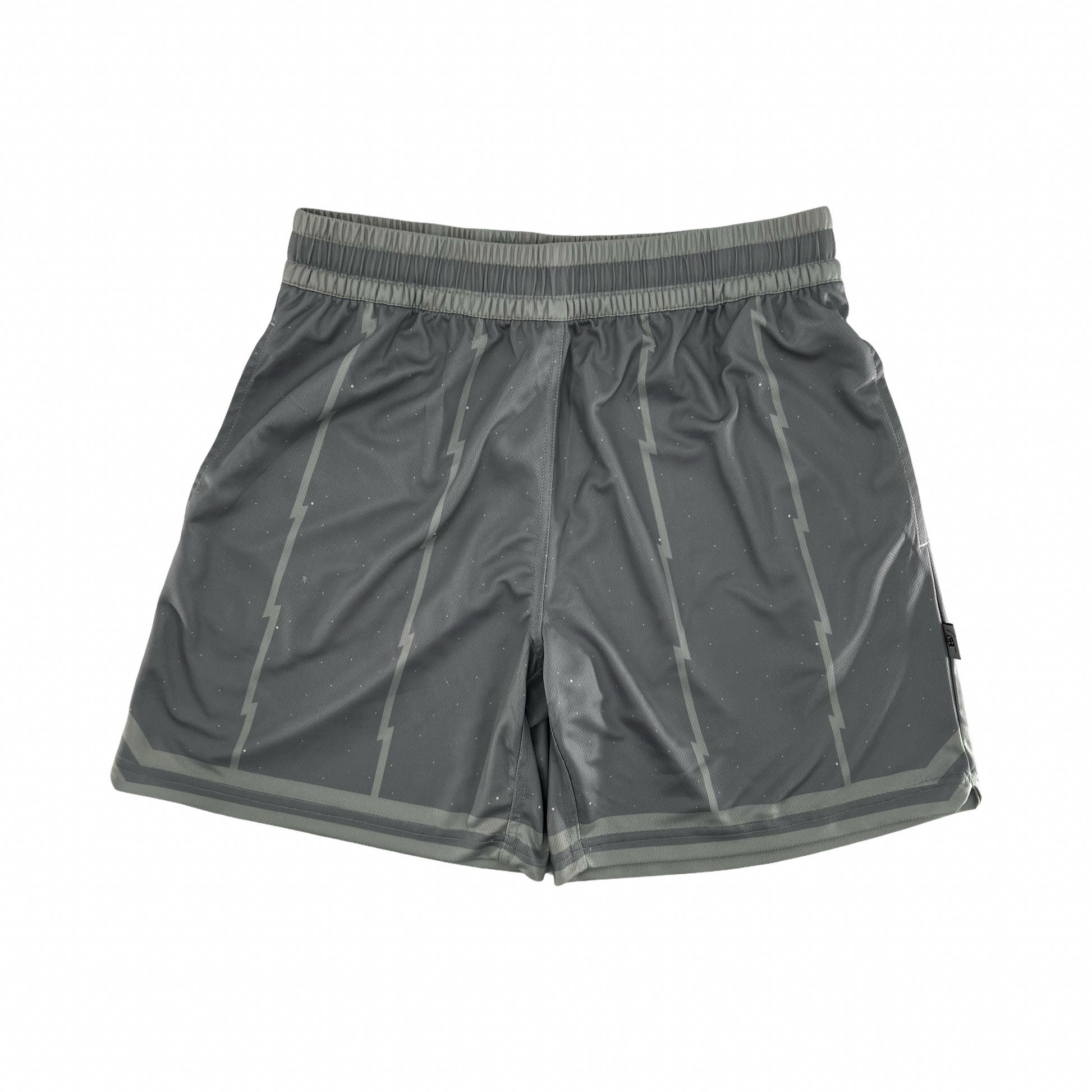 Shirts & Skins Raptors Space Short (Grey/Light Grey) Front