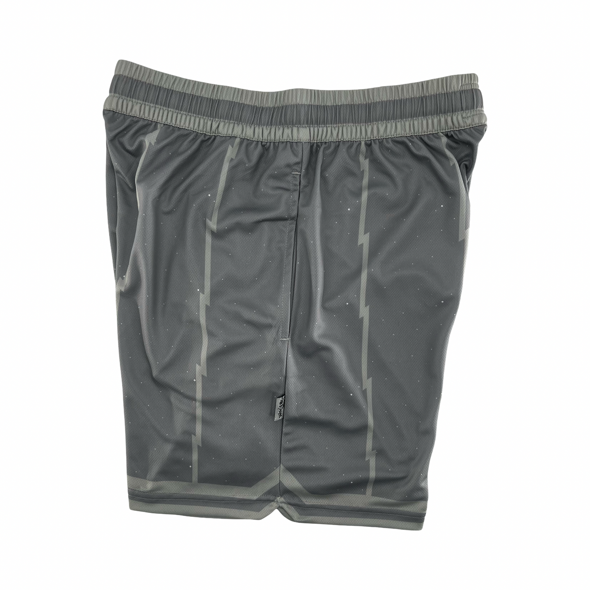 Shirts & Skins Raptors Space Short (Grey/Light Grey) Left Side