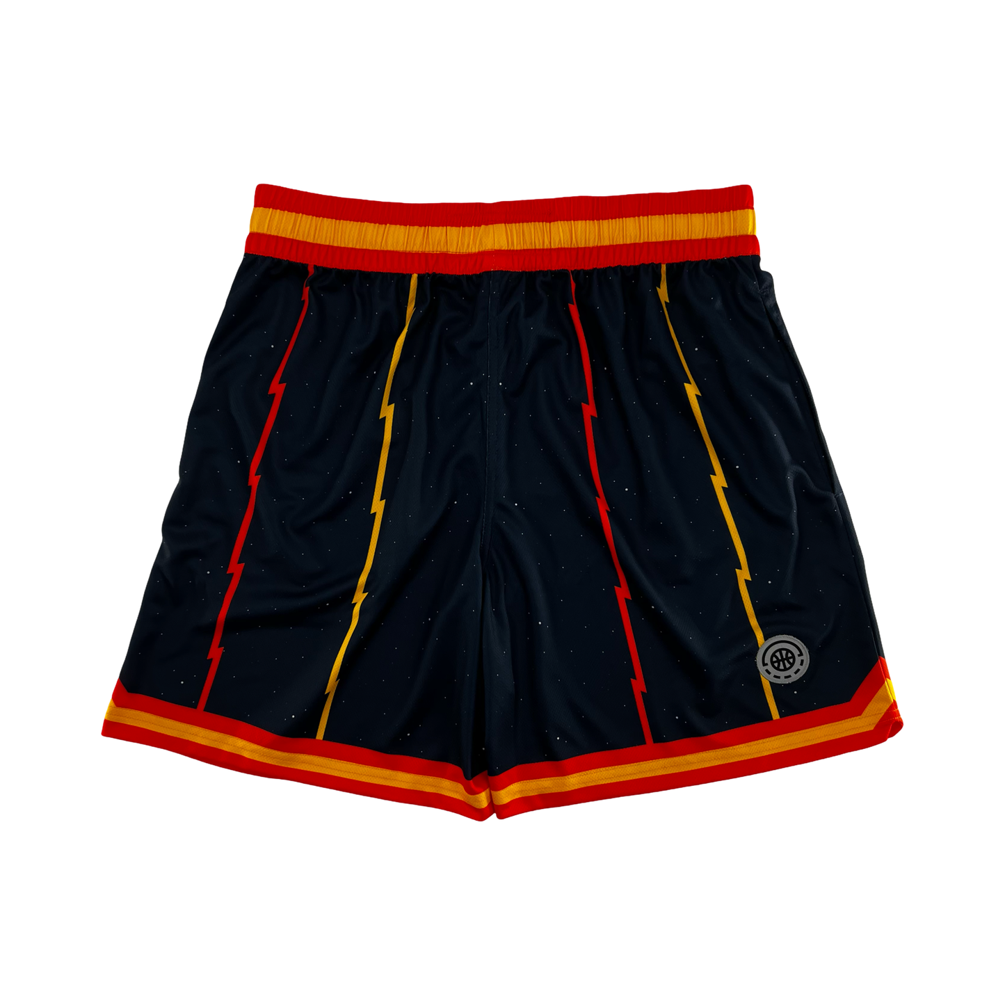 Shirts & Skins Raptors Space Short (Navy/Gold/Orange) Back