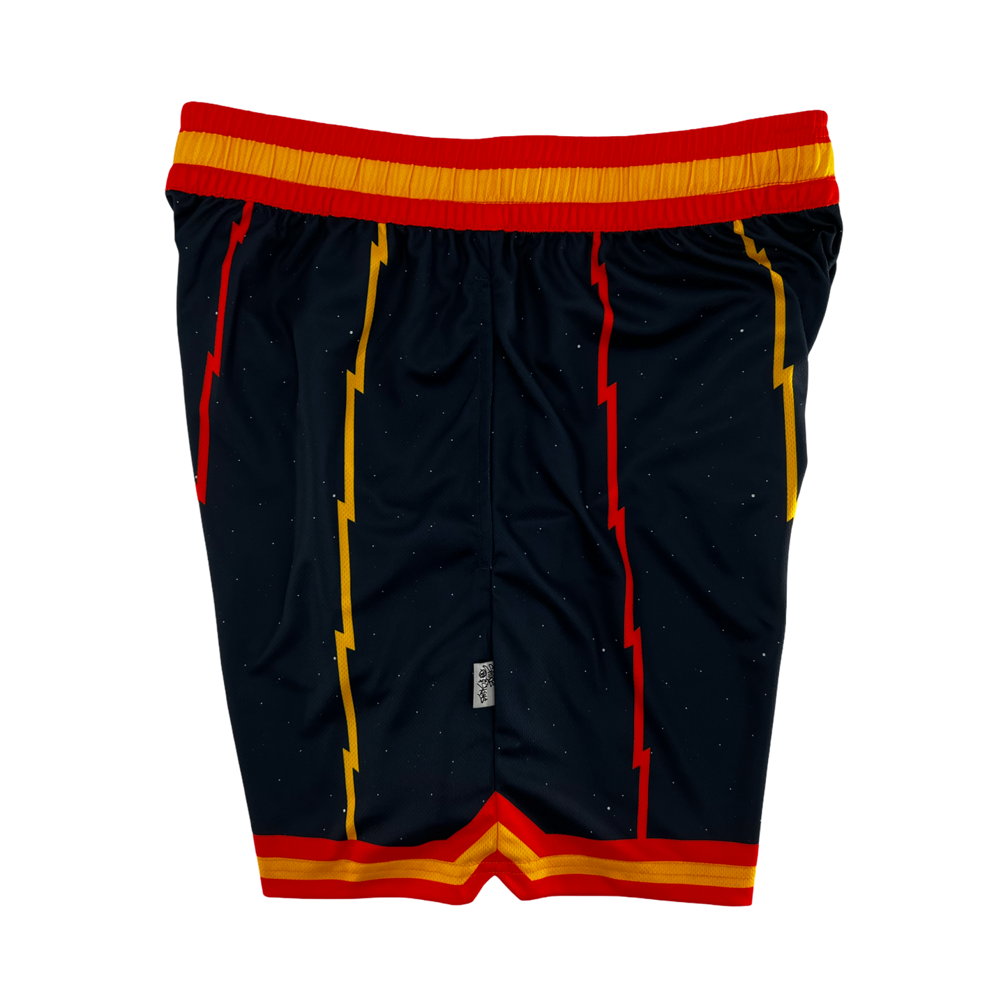 Shirts & Skins Raptors Space Short (Navy/Gold/Orange) Left Side
