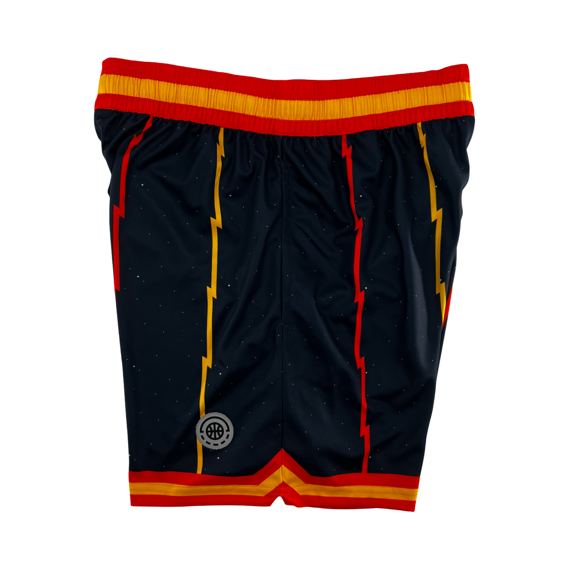 Shirts & Skins Raptors Space Short (Navy/Gold/Orange) Right Side