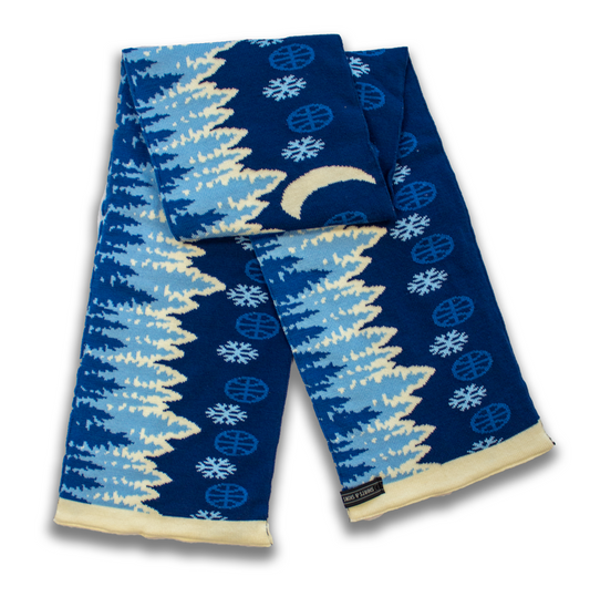 Shirts & Skins Winter Hoop Tree Scarf