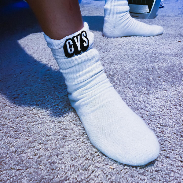 Clean Your Shoes CYS Crew Sock