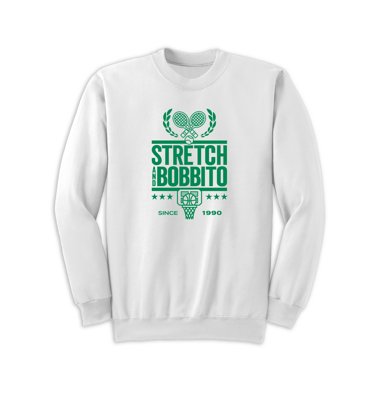 Stretch and Bobbito Court Crewneck